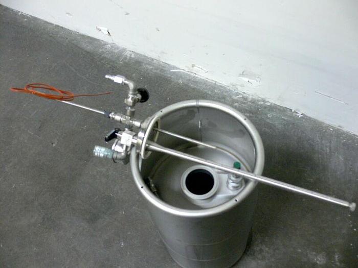 Used Ucon AG Container Systems KG 20 Liter 304 Stainless Steel Keg / Pressure Vessel