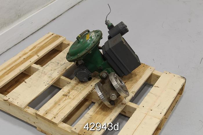 Used Fisher 2" V150 Vee-Ball Control Valve #42943
