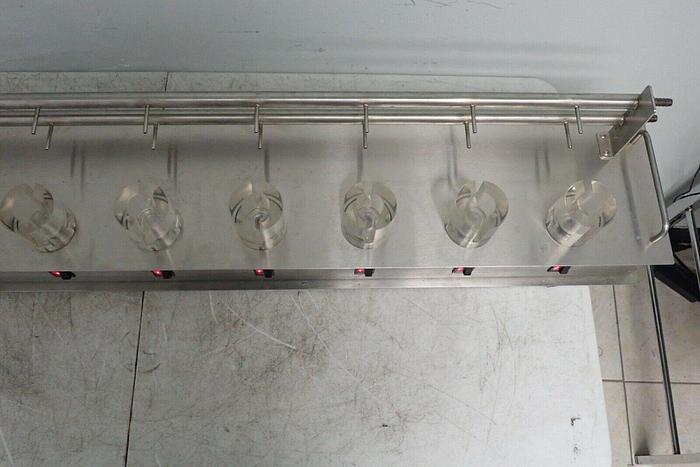 Used SES Franz Diffusion Cell Apparatus Cell Stirrer, 9 Channel, FDC9 V-Series