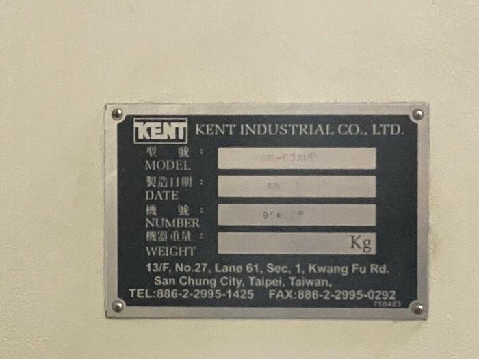 Used KENT USA Surface Grinder Fine Mag Plate