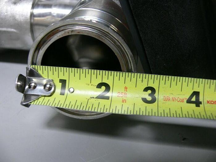 Used Lot of 3 ITT Pure-Flo 316L Diaphragm Valves w/ Advantage 90PSI Actuators