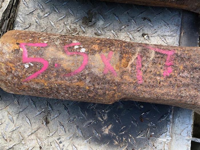 Used 5-1/2" x 17" Chisel Style Drill Bit