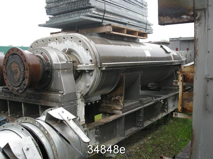 Used Kashoshinhama CCE-8-1200 Kneader, 260 ODST/D Capacity #34848