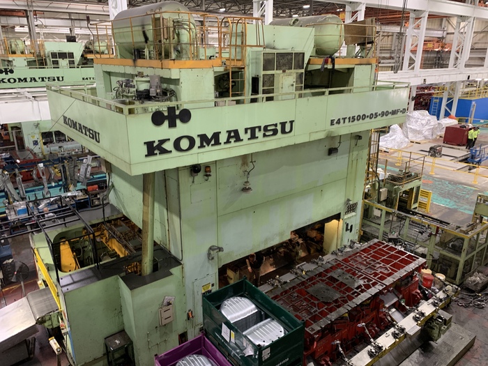 Used 1500 ton Komatsu Stamping Press