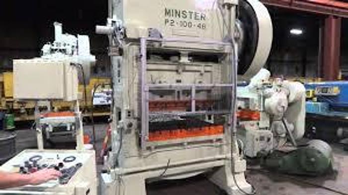 Used MINSTER P2-100-48