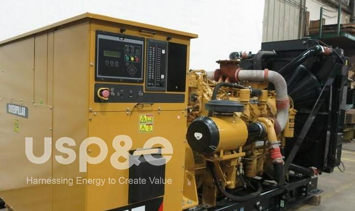 Used 0.8 MW 2014 Used Caterpillar C27 Diesel Generator Sets