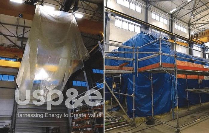 Used 10 MW 2017 New Wartsila 20V32TS HFO/Diesel Power Plant Generator Sets