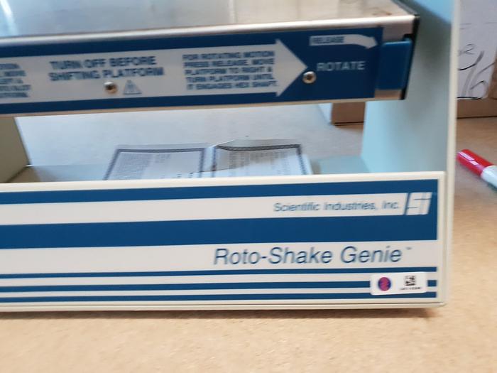 Used Scientific Industries Roto-shake Genie SI - 1103 Roto-Shake