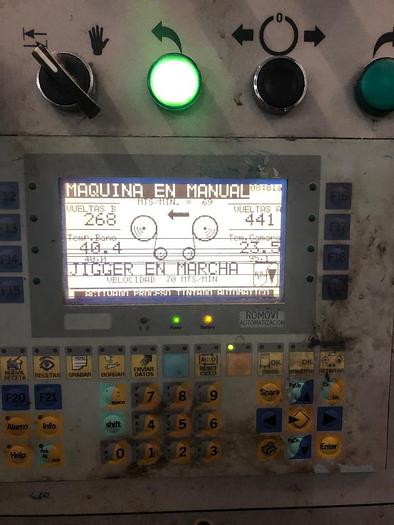 Used Jigger MCS  2000  3000 mm electronic