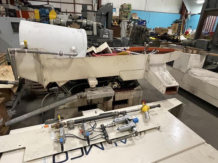 Used ALMCO MODEL V14-156TF COMBINATION VIBRATORY TUNNEL FINISH & INLINE CONVEYOR WASHER