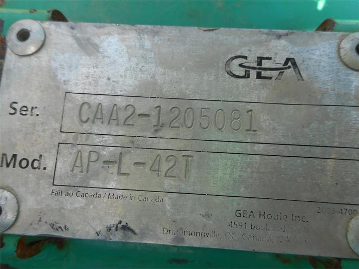 Used GEA AP-L-42T Lagoon Pump