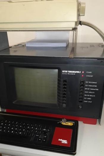 Used LABORATORY EQUIPMENT :  DYNAMOMETER USTER  TENSORAPID 3