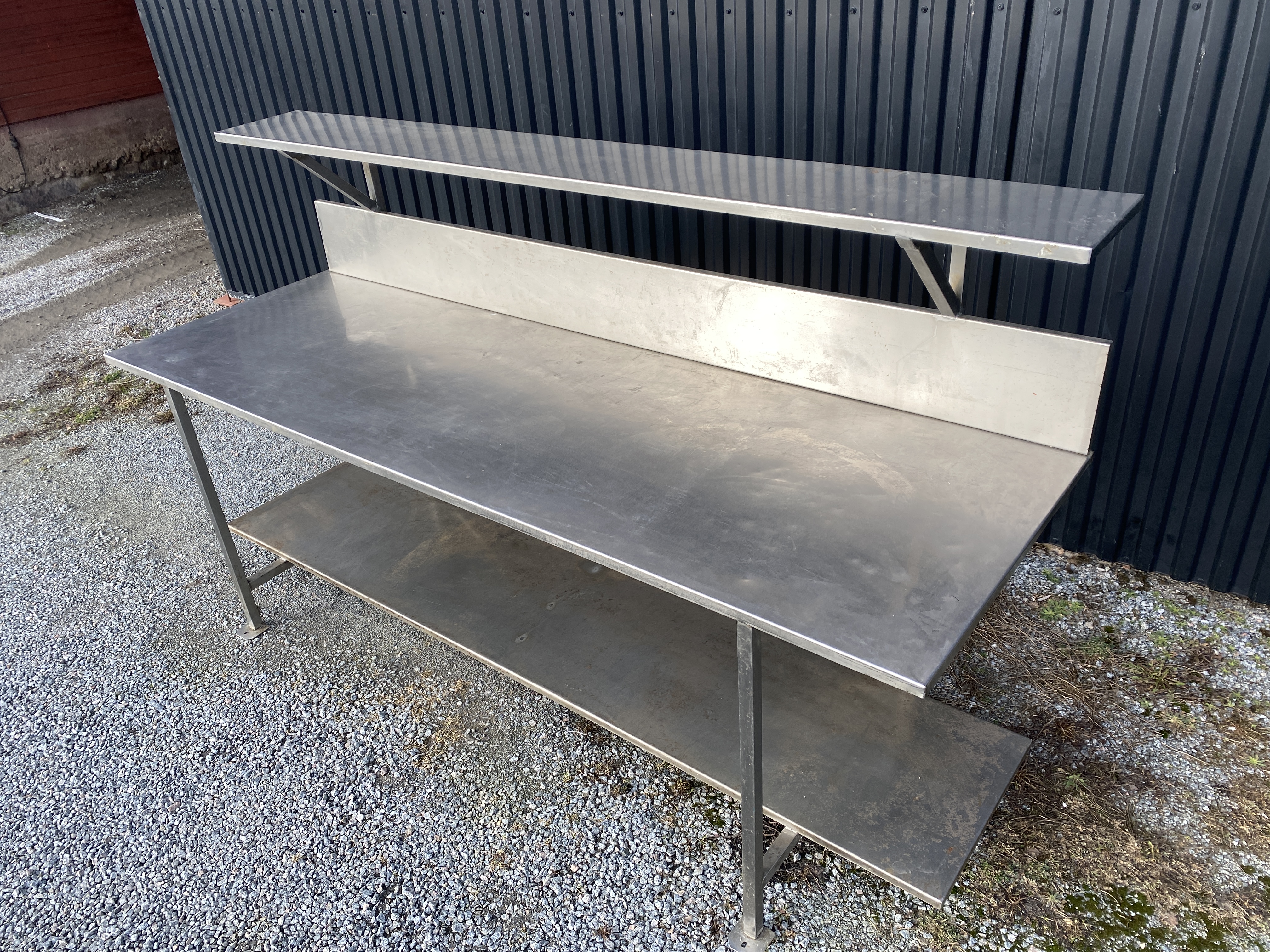 Other equipment Rostfritt bord 245x80cm