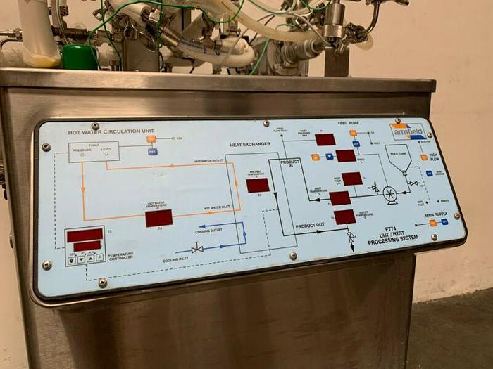 Used Armfield FT74X-40-44-9 Small Scale UHT/HTST Processing System