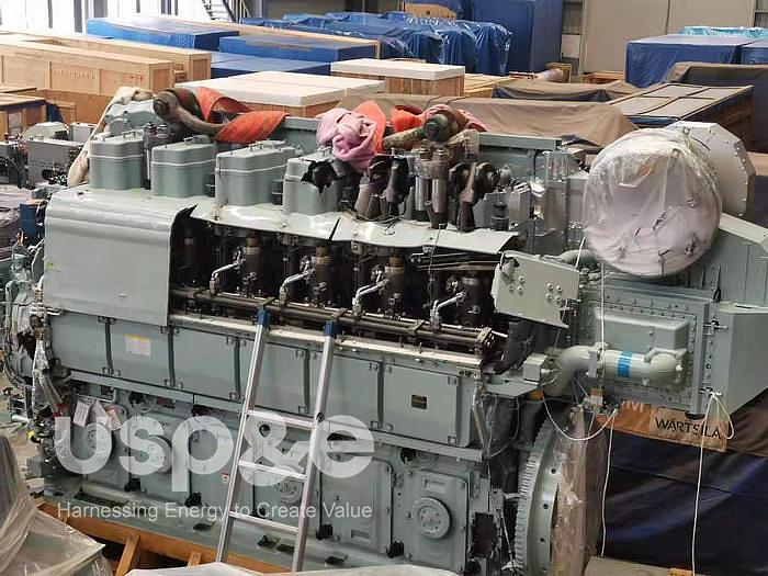 Used 3.1 MW 2020 New Yanmar 6EY33W Marine Diesel Generator Sets