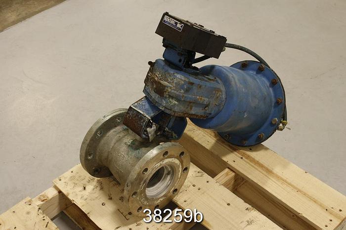 Used Neles Jamesbury 4 7150313600TTT2 4" Control Ball Valve #38259