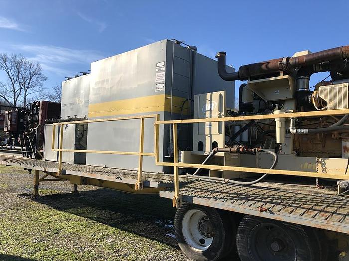Used 2004 Ariel IR Air compressor with Ariel Booster Compressor oil field