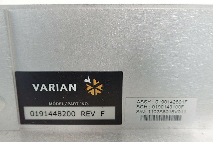 Used Varian Model 0191448200 REV F 0190142801F Module