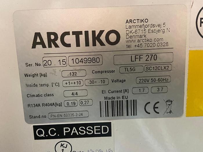 Used Arctiko LFF 270 , laboratory refrigerator / freezer