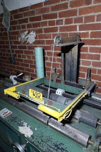 Used SONOCO CORE SAW WITH DUST COLLECTION SYSTEM