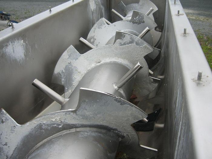 Used 2.1M (85") KVAERNER HYMAC 80MSL DEWATERING BELT PRESS