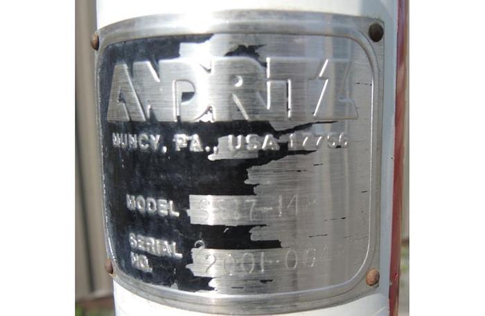 D'occasion USED ANDRITZ SCREEN, 17" DIAMETER, STAINLESS STEEL, PEDESTAL MOUNTED VIBRATORY SCREENER