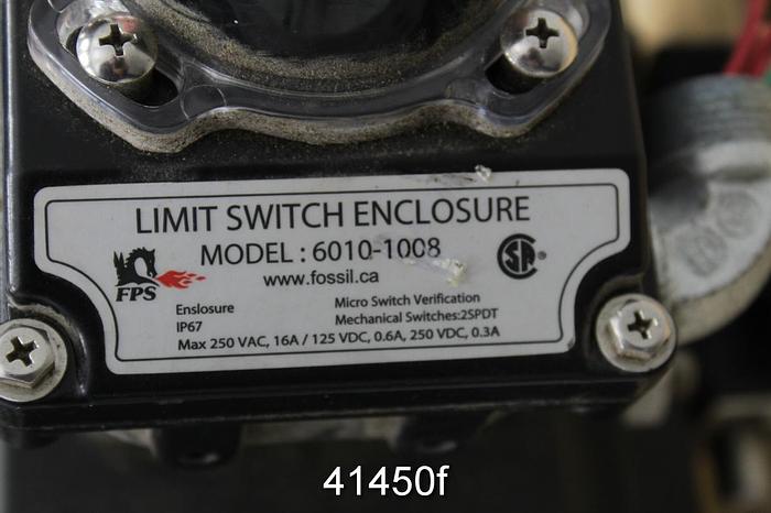 Used Fps Model 9650-0480-2507-0015 4" Ball Valve #41450