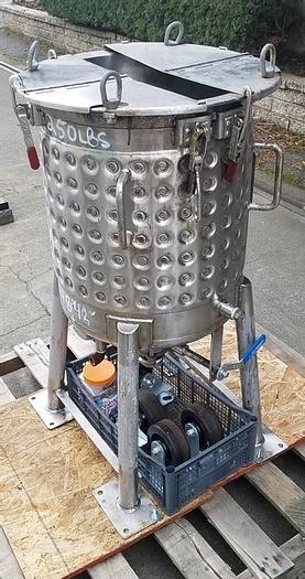 Used Tank, 25 Gallon, S/st, Walker Stainless, Jkt, FT/DB, #S742726