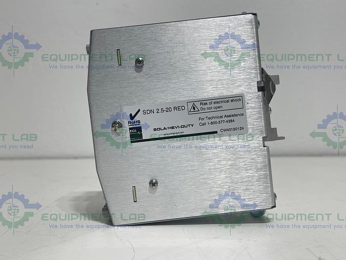 Sola Hevi- Duty SDN 2.5-20 Red Redundancy Power Supply Module,24VDC