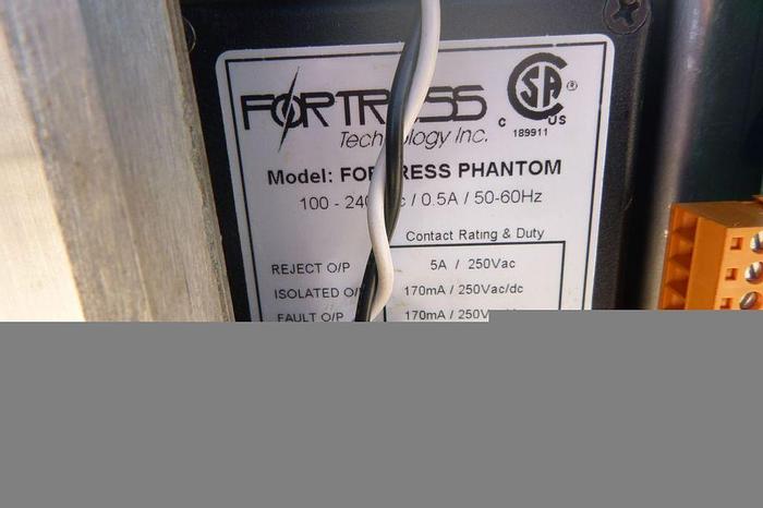 Used Detector, Metal, 14" x 5.75", Fortress Phantom, Conveyor #S744126