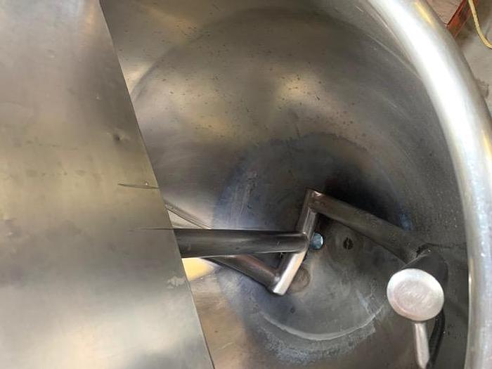 Used Hamilton 60 gal Stainless Steel Jacketed Mix Kettle