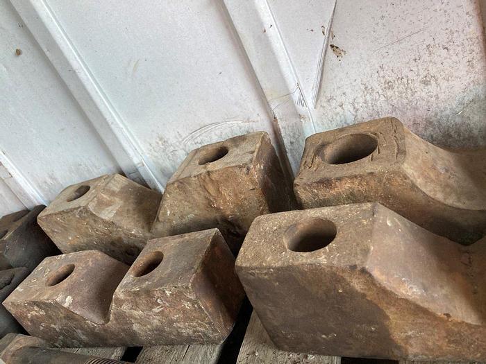 Used Sets of Drill Stem Clamps