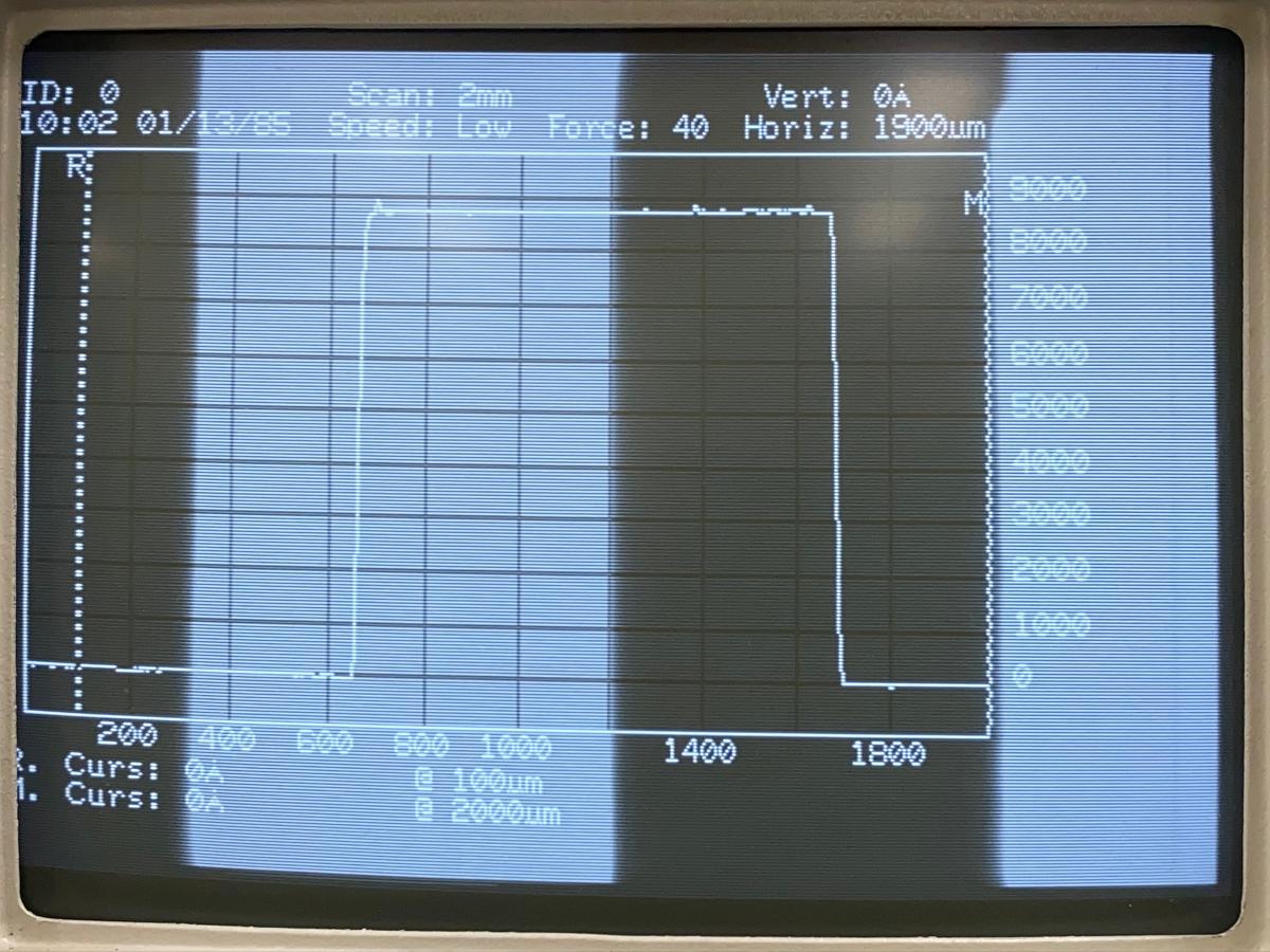 Refurbished Veeco Dektak 3030 Auto II PROFILOMETER