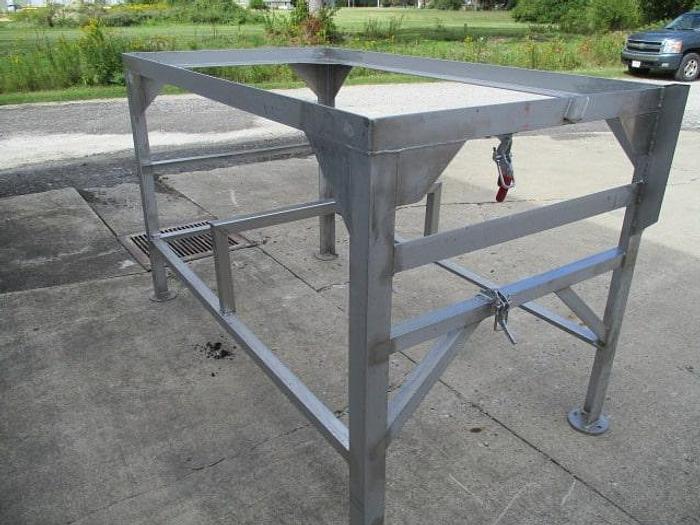 Used Angle Frames; 3" Angle Stainless, 80" x 45" frames only for Sale