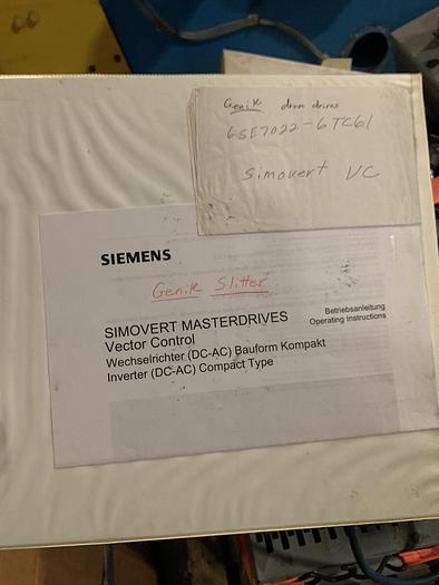 Used 54" GENIK  MODEL 638-06 TWO DRUM WINDER 2006 -  PENDING SALE