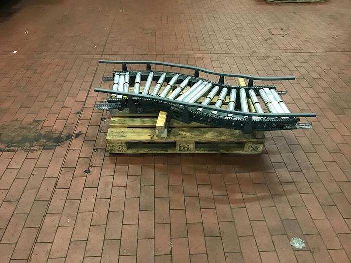Gebraucht KNAPP Rollenbahnkurve Kurvenförderer S-Kurve