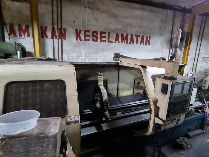 Used 2007 CNC TAKANG LA26-3000 HEAVY DUTY CNC TURNING LATHE MACHINE