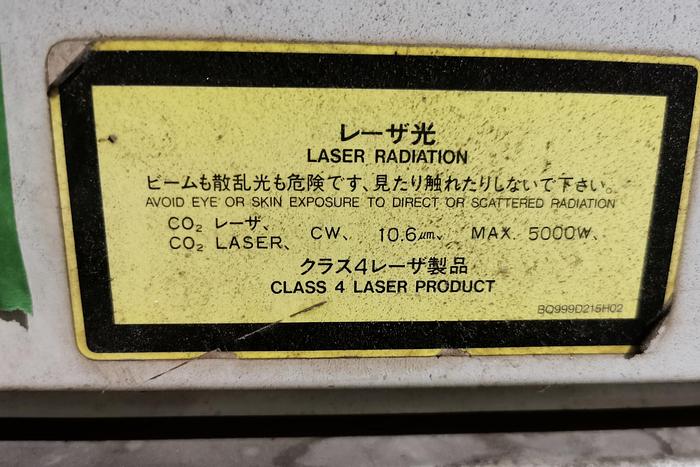 Used 2002 Mitsubishi ML3015LVP CO2 Laser Processing Center