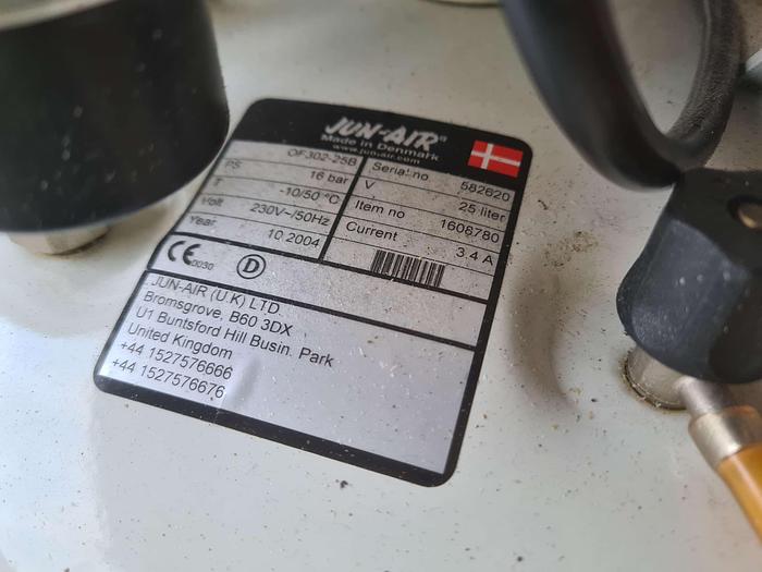 Used Jun-Air OF302-25B Quiet Running Air Compressor