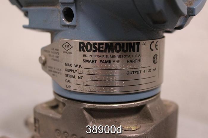 Used Rosemount 30510D1A22A1AB4 Pressure Transmitter #38900