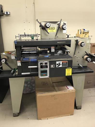 Usado Prensa de estampado en caliente MARKEM