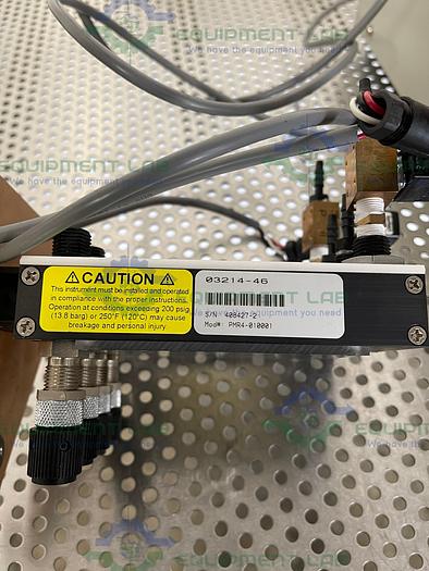 Used Applikon ADI 1030 Bio Controller w/ Watson Marlow 101U/R, Cole Parmer Flowmeter