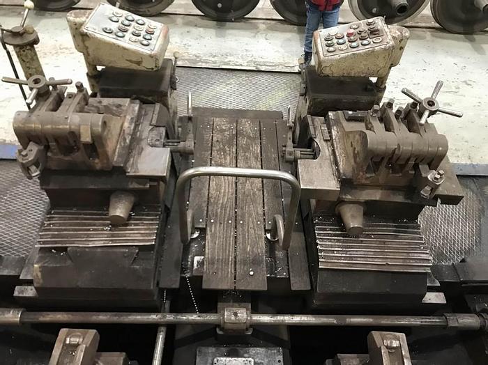 Used 1967 RAFAMET UBB 112 Double-support Lathe for Wheel set turning