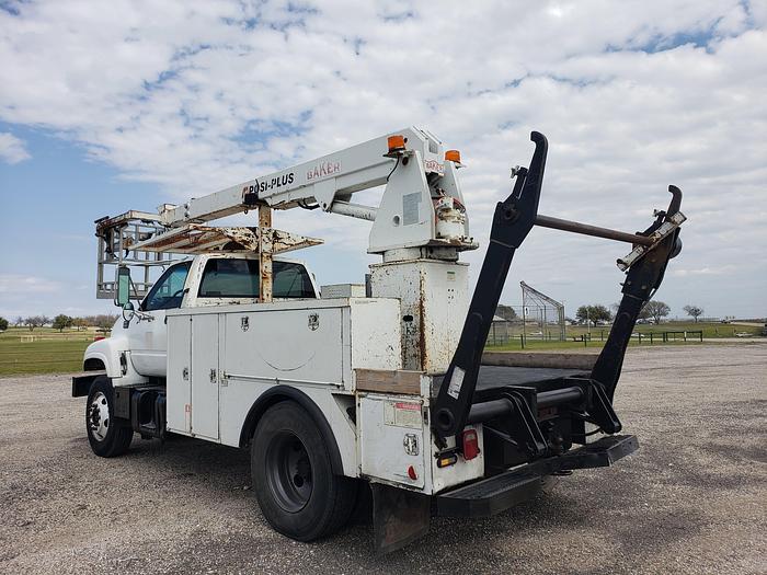 Used 2001 GMC 6500 Posi Plus Cable Placer Bucket Truck