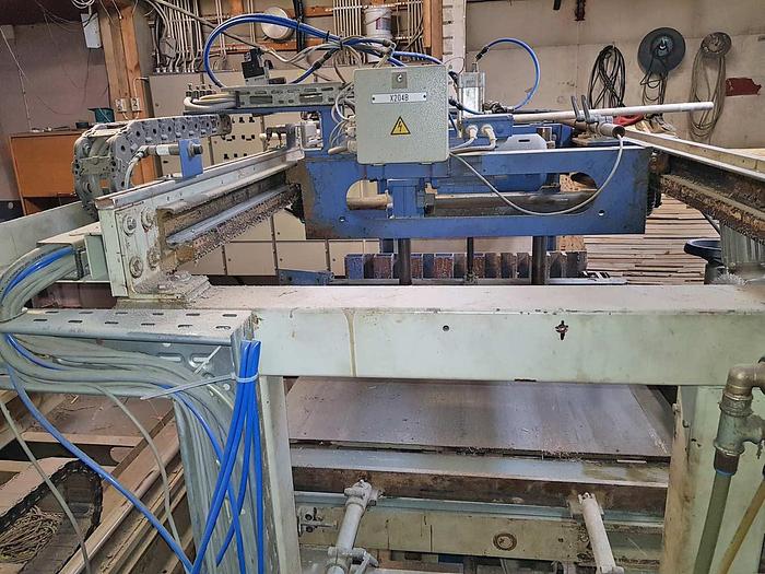 Used 2000 Dieffenbacher Finger jointing system Finger jointing system MEGA 500