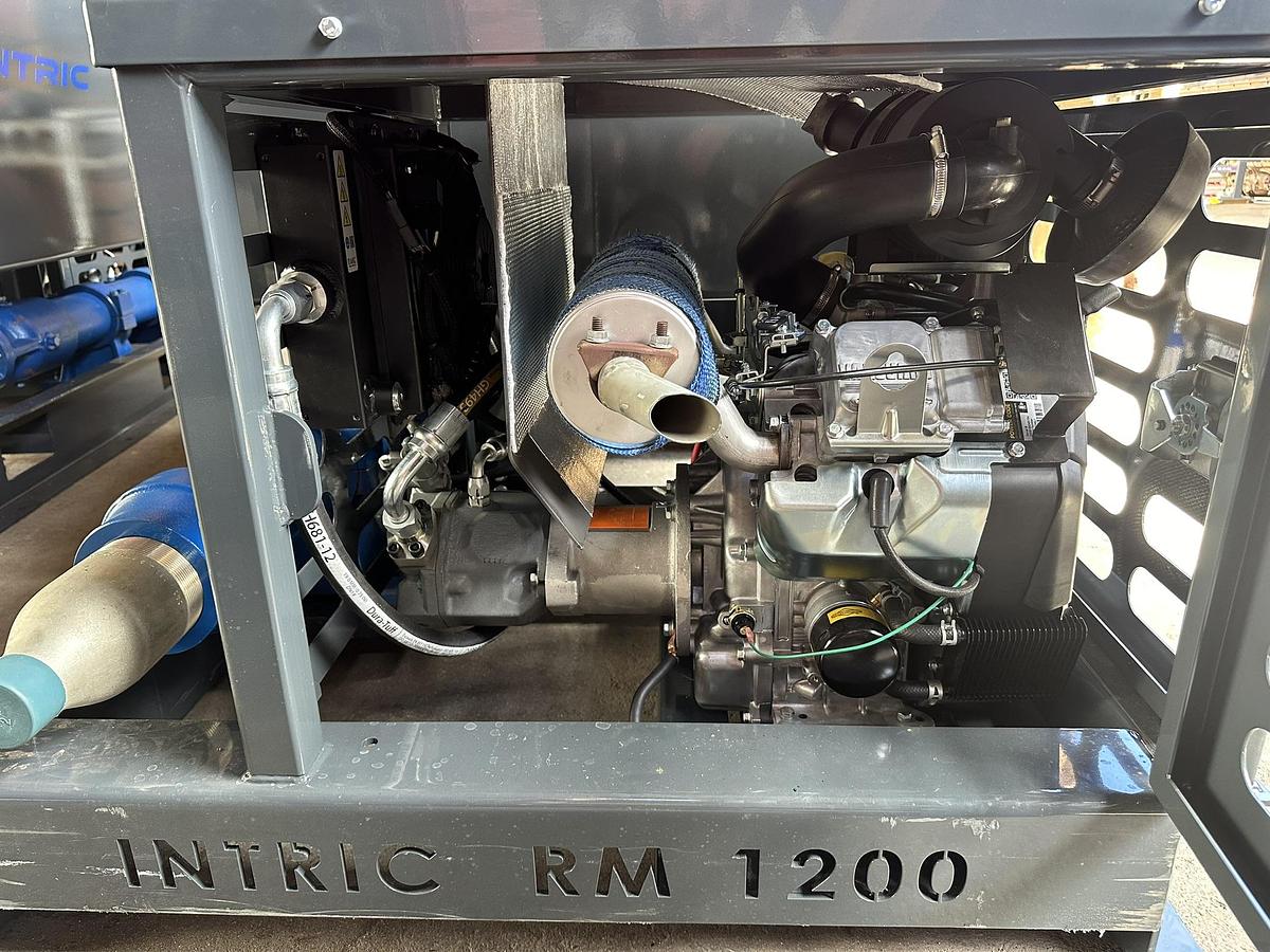 Used Intric Grouting Solutions, RM1200, Grout Pump (mixing capable) with 1.5 CY Holding Tank