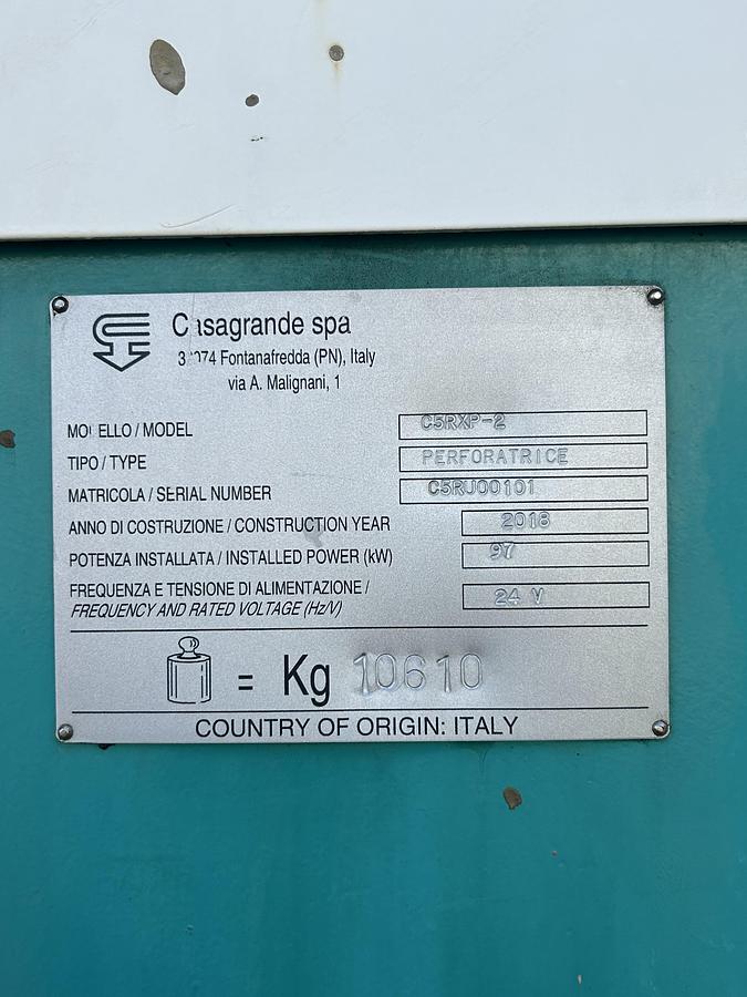 Used 2018 Casagrande C5RXP-2