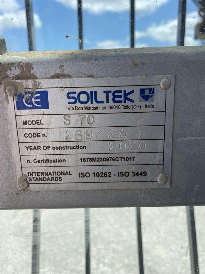 Used 2020 Soil Tek S70 (SOLD)