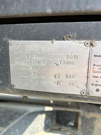 Used 2012 Geax EK60 (SOLD)