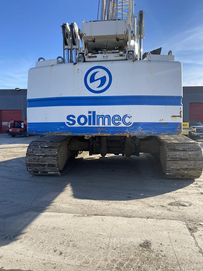 Used Soilmec CR-40 Drill Attachment on SC-100 Crane